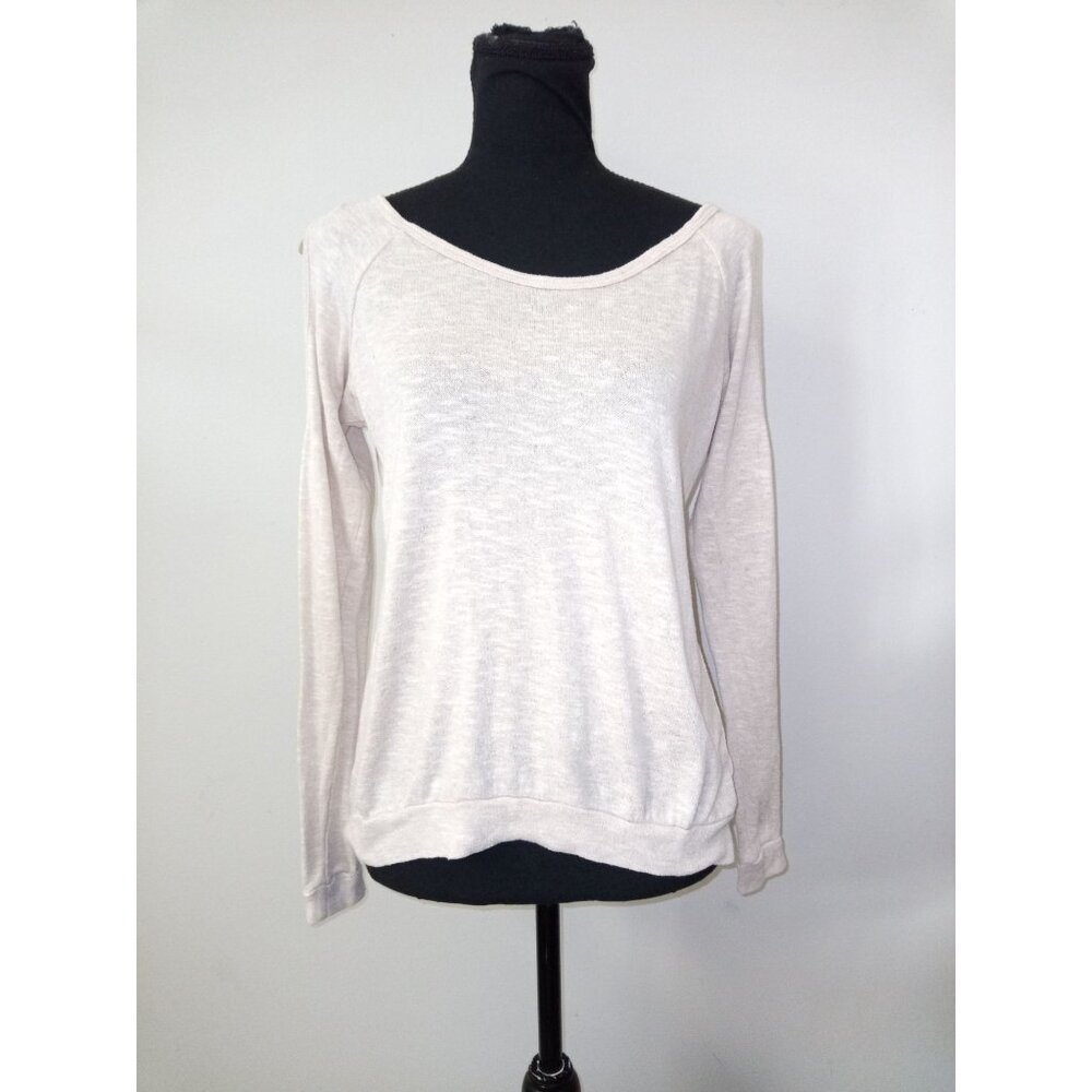 American Rag Cie Women's Tan Long Sleeve Shirt Size Medium